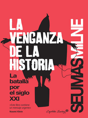 cover image of La venganza de la historia